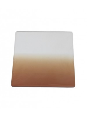 Brown Graduated Colour Square filter