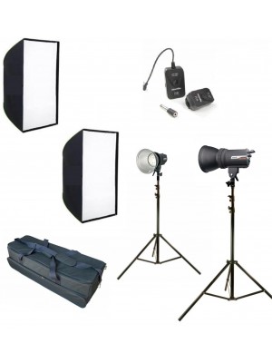 SM-200w Soft Box Flash Kit B