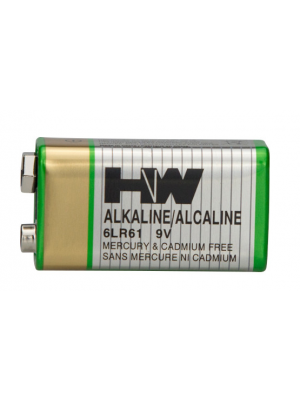 Alkaline HW 9V Battery