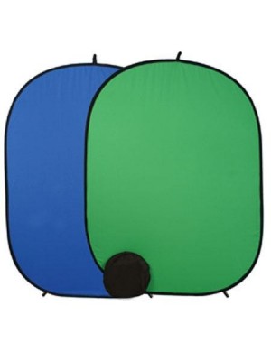 Infinity Pop up Green/Blue Backdrop﻿