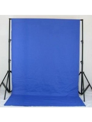 Muslin Blue Backdrop Material 3x6m