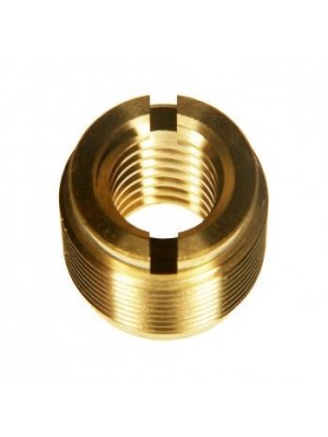 Thread converter 1/4"female to 3/8"male