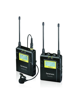 Saramonic UwMic9 Broadcast UHF Wireless Lavalier Microphone System for DSLR & Camcorders Video